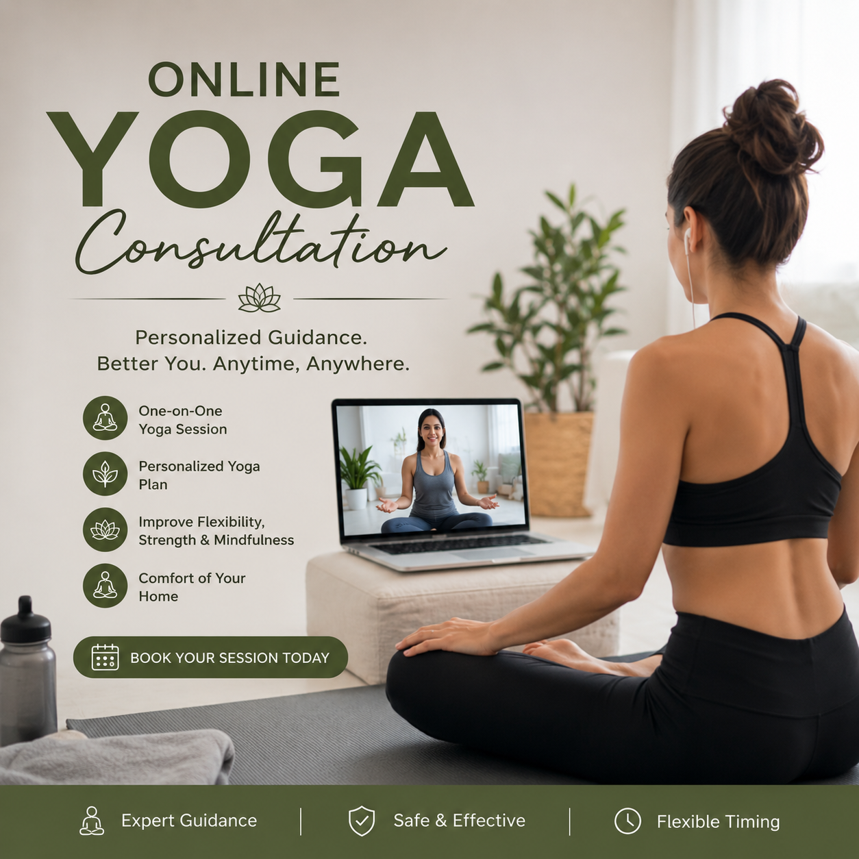 Online Yoga Consultation – Personalized Virtual Yoga Sessions for Mind & Body Wellness